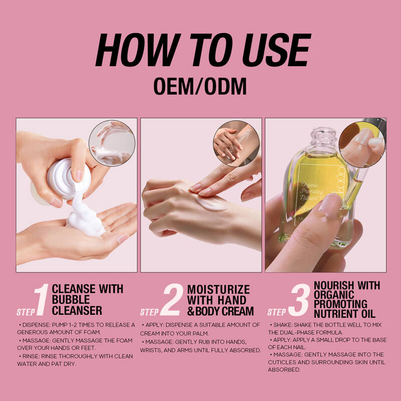 OLENRY SALON PROFESSIONAL HAND CARE 3セット Private Label & Wholesale 3-Step Hand Care Trio Kit | OEM Spa